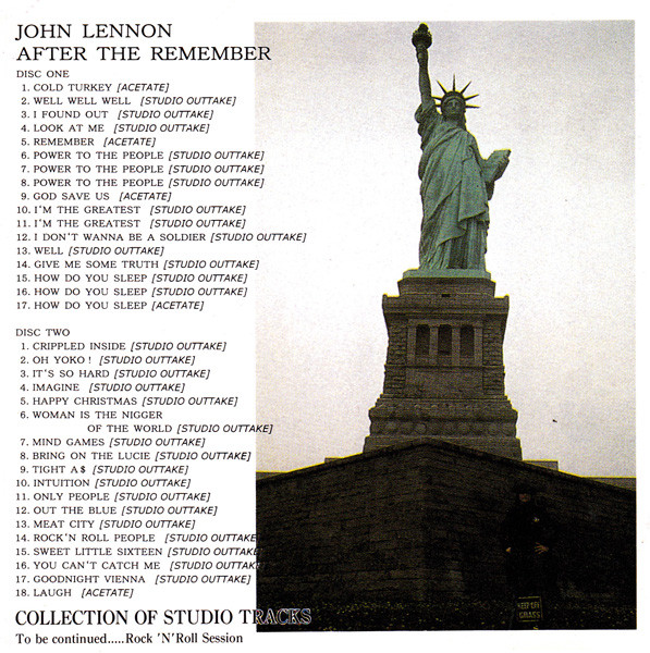 John Lennon – After The Remember (1998, CD) - Discogs
