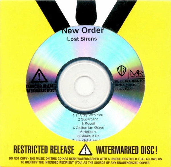 NewOrder – Lost Sirens (2013, CD) - Discogs