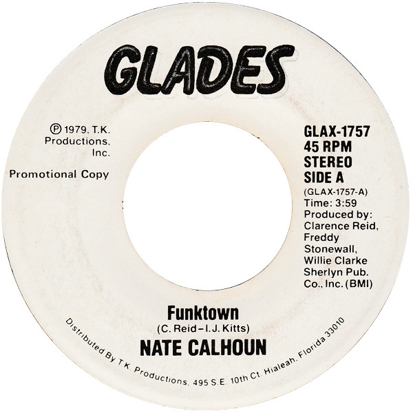 Nate Calhoun – Funktown (1979, Vinyl) - Discogs