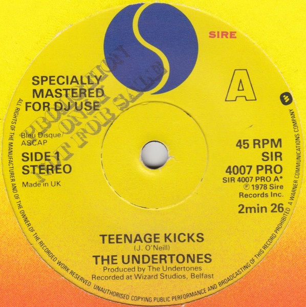The Undertones – Teenage Kicks (2008, Vinyl) - Discogs