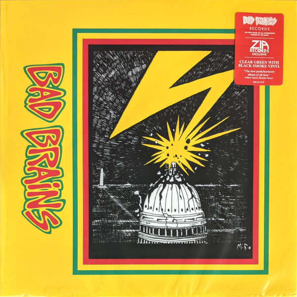 BAD BRAINS ENAMEL BADGE –