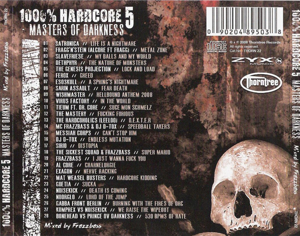 descargar álbum Frazzbass - 1000 Hardcore 5 Masters Of Darkness