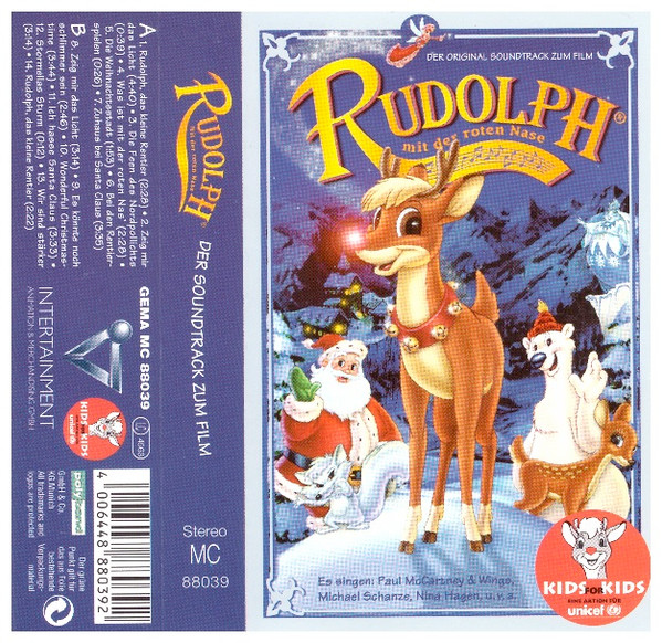 Rudolph mit der roten Nase, Rentier' Sticker