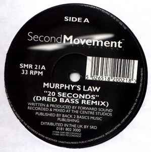 Murphy's Law - 20 Seconds (Dred Bass Remix) album cover