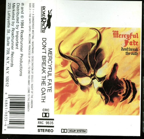 Mercyful Fate – Don't Break The Oath (1988, Columbia House