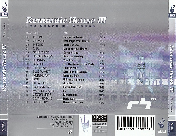 descargar álbum Download Various - Romantic House III The Sound Of Dreams album