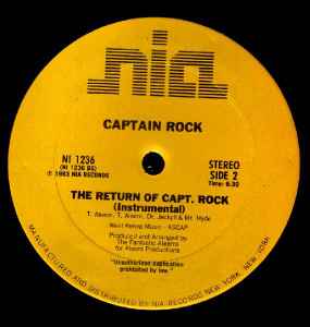 Captain Rock - The Return Of Capt. Rock