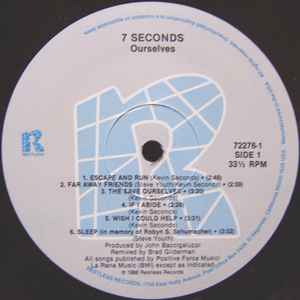 7 Seconds – Praise. (1987, Vinyl) - Discogs