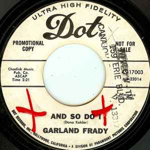 Garland Frady - And So Do I album cover