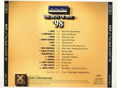 télécharger l'album Various - The Best Of MVP 98