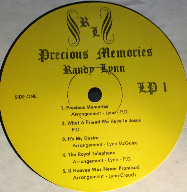 Album herunterladen Randy Lynn - Precious Memories