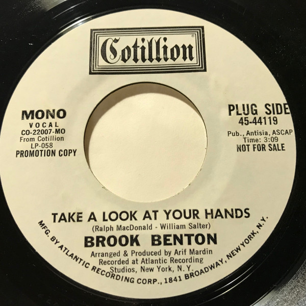 télécharger l'album Brook Benton - Take A Look At Your Hands