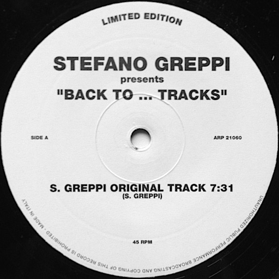 télécharger l'album Stefano Greppi - Presents Back ToTracks