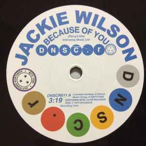 Jackie Wilson - Because Of You / You Don’t Have To Worry album cover
