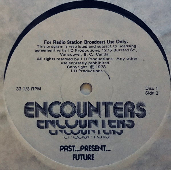 Album herunterladen Unknown Artist - Encounters Past Present Future