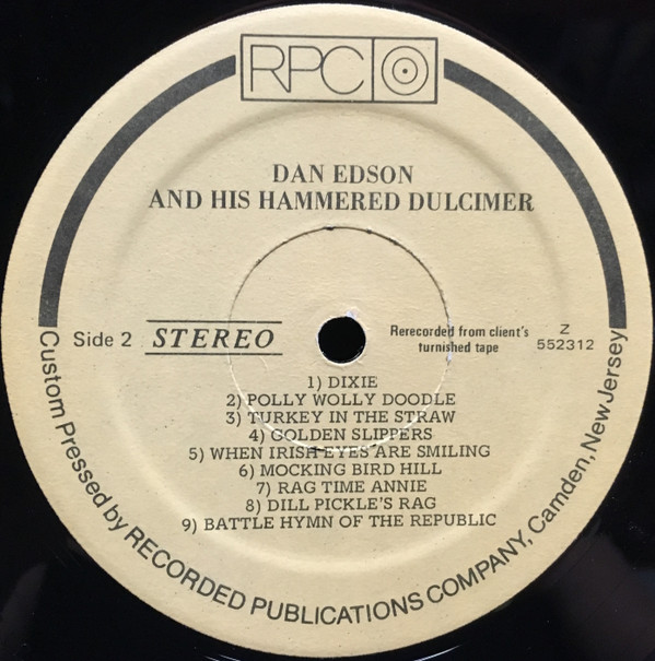 lataa albumi Dan Edson - Dan Edson And His Hammered Dulcimer