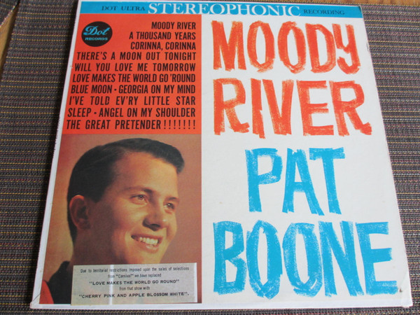 Pat Boone – Moody River (1961, Vinyl) - Discogs