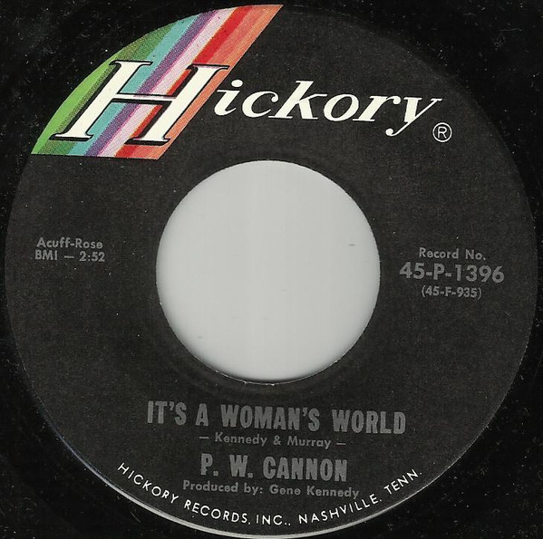 Album herunterladen P W Cannon - Its A Womans World Beating Of My Lonely Heart