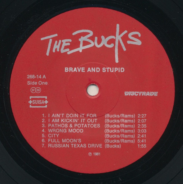 lataa albumi The Bucks - Brave And Stupid