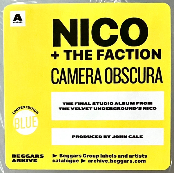 Nico  &  The Faction - Camera Obscura | Beggars Archive (bbl 63 lpe) - 5