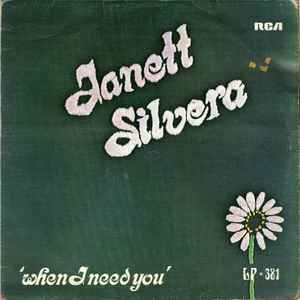 Janet Silvera - When I Need You album cover