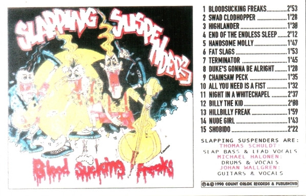 Slapping Suspenders – Blood Sucking Freaks (1990, CD) - Discogs