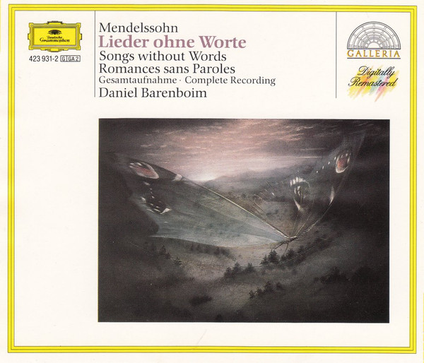 Lieder ohne worte = Romances sans paroles / Félix Mendelssohn-Bartholdy, compositeur | Mendelssohn-Bartholdy, Felix (1809-1847) - compositeur allemand. Compositeur