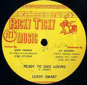 Leroy Smart - Ready To Give Loving album cover