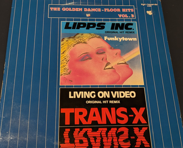Lipps Inc. / Trans-X – Funkytown / Vivre Sur Vidéo (1986, Blue 