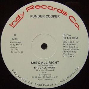 last ned album Funder Cooper - Shes All Right