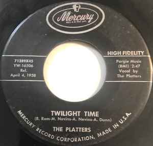 The Platters - Twilight Time album cover