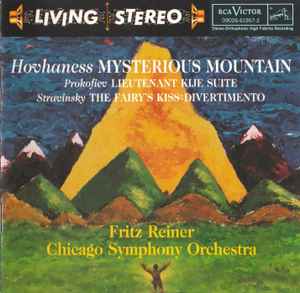 Alan Hovhaness - Mysterious Mountain / Lieutenant Kije Suite / The Fairy's Kiss: Divertimento album cover