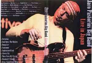 Jaco Pastorius Big Band – Live In Japan (DVDr) - Discogs