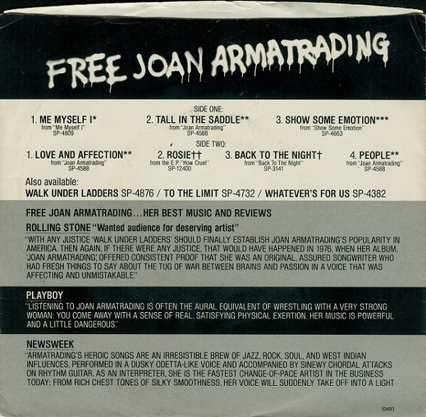 Joan Armatrading – Free Joan Armatrading Mini-Sampler (1981