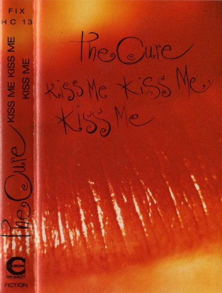 The Cure – Kiss Me Kiss Me Kiss Me (1987, On-body Print, Cassette 
