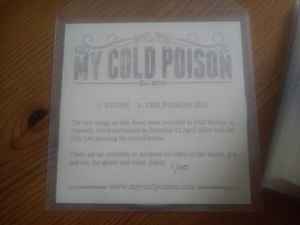 My Cold Poison - Demo album cover
