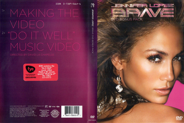 descargar álbum Jennifer Lopez - Brave DVD Bonus Pack