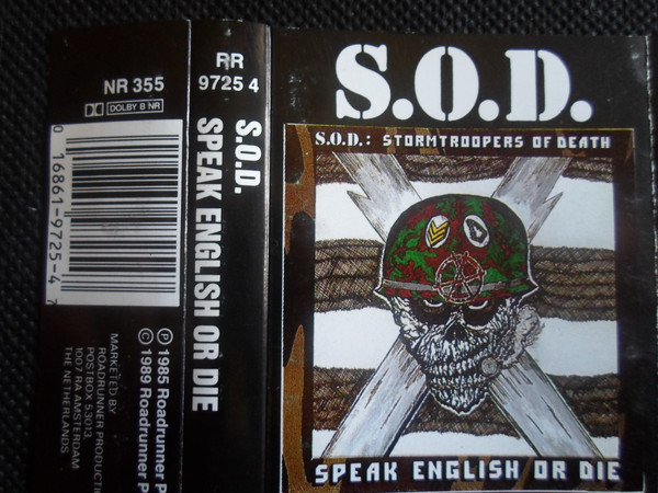 S.O.D.: Stormtroopers Of Death – Speak English Or Die (1985 