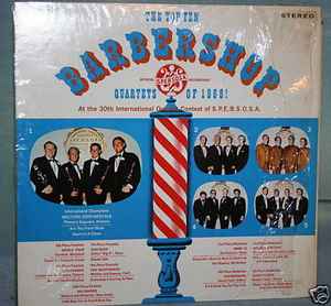 Various - The Top Ten Barbershop Quartets Of 1968! album cover