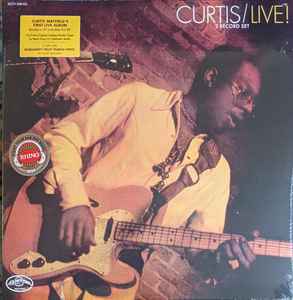 Curtis Mayfield – Curtis / Live! (2023, Burgundy/Fruit Punch