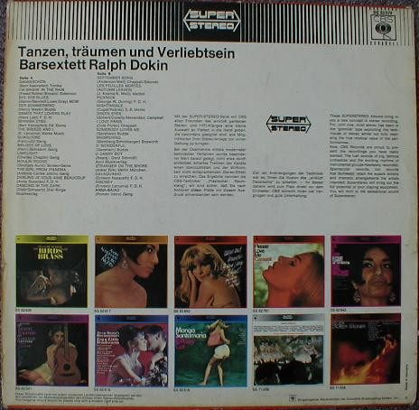 Album herunterladen Barsextett Ralph Dokin - Tanzen Träumen Und Verliebtsein Folge 3