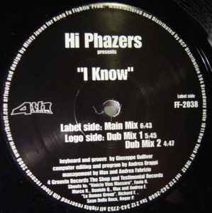 Hi Phazers - I Know album cover