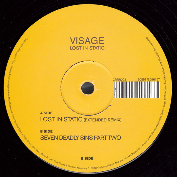 Visage - Lost In Static | Control Room Recordings (CRRR003) - 3