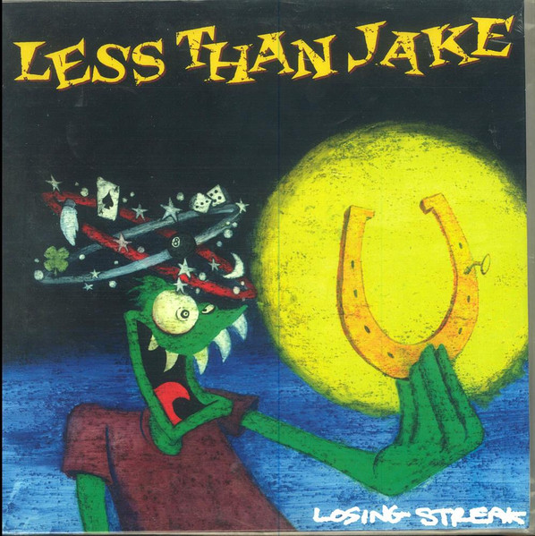 Less Than Jake – Losing Streak (2016, Ox Blood Red tour edition