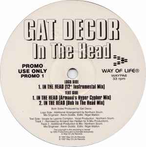 Gat Decor - In The Head album cover