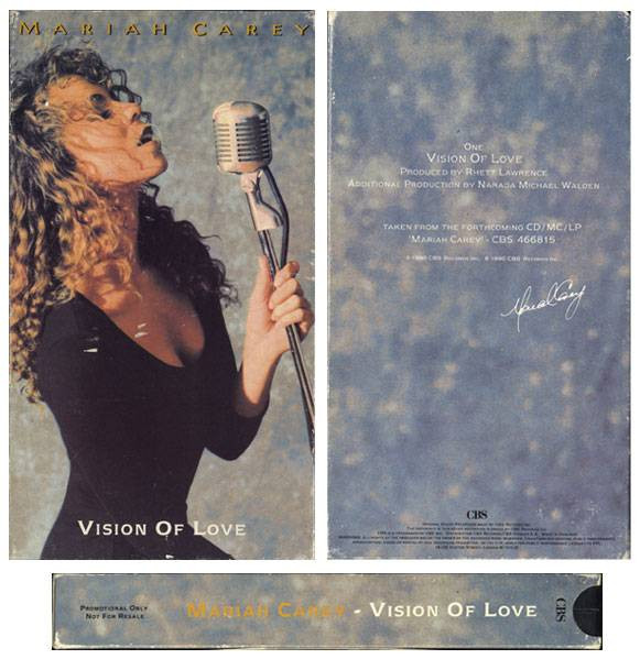 Mariah Carey – Vision Of Love (1990, VHS) - Discogs