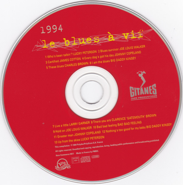 descargar álbum Various - 1994 Le Blues A Vif