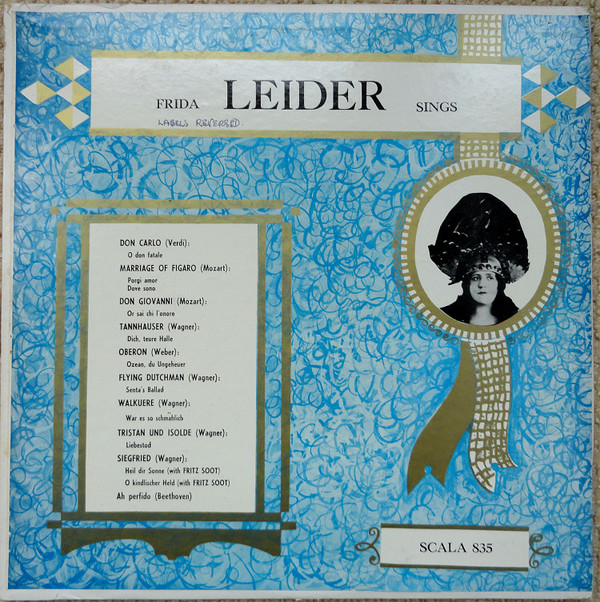 Album herunterladen Frida Leider - Frida Leider Sings