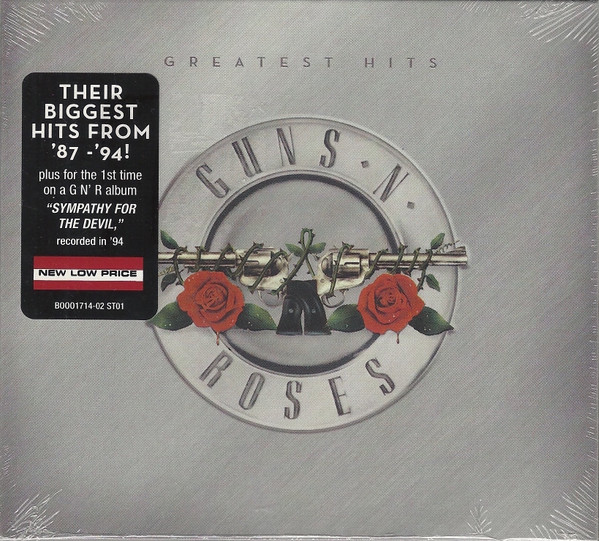 The greatest hits album has scratches designed on the disc. Had me worried  for a moment there.. : r/GunsNRoses
