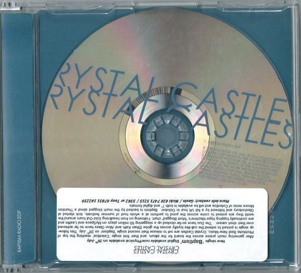 lataa albumi Crystal Castles - Baptism Radio Edit
